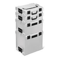 BOSCH SORTIMO Systembox L-BOXX grau L-BOXX 102 & 136 & L-BOXX 238 & L-BOXX 374