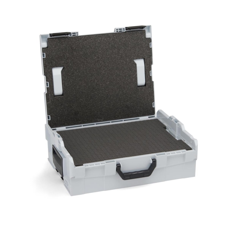 Koffereinlage aus Hart-Schaumstoff für Sortimo L-/LT-BOXX anthrazit 30 mm 