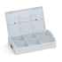 BOSCH SORTIMO Systembox L-BOXX Mini grau 3 x Deckel grau & 3 x Deckel transparent