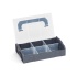 BOSCH SORTIMO Systembox L-BOXX Mini anthrazit Deckel transparent 10 Stück