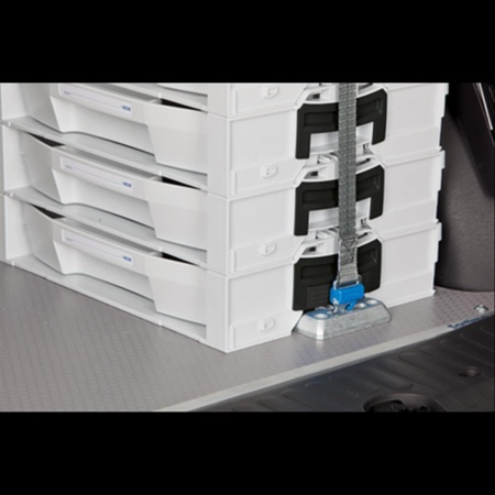 BOSCH SORTIMO Sicherung 2 x Halter ProSafe & 3,0m Prosafe Zurrgurt für L-BOXX System