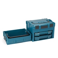 BOSCH SORTIMO Systembox LS-BOXX 306 & LT-BOXX 136 & i-BOXX 72 & LS-Schublade 72 alle Limited Edition makita Style & Insetboxen-Set H3