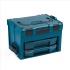 BOSCH SORTIMO Systembox LS-BOXX 306 & LT-BOXX 136 & i-BOXX 72 & LS-Schublade 72 alle Limited Edition makita Style & Insetboxen-Set H3