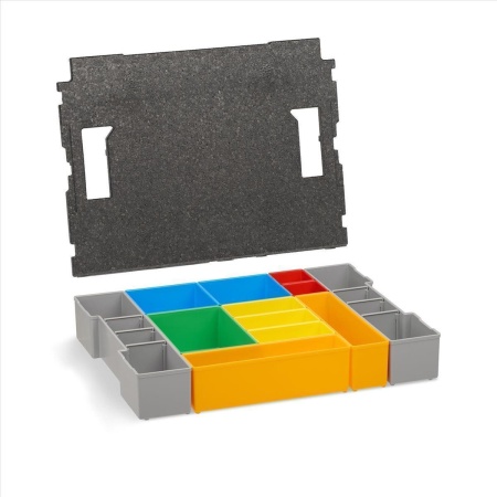 BOSCH SORTIMO Einlage Insetboxen-Set H3 & Deckelpolster für L-BOXX 102