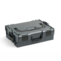 BOSCH SORTIMO Systembox L-BOXX anthrazit L-BOXX 136 & L-BOXX 374 & L-BOXX 238 & L-BOXX 102 & L-BOXX Rollbrett