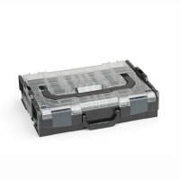 Bosch Sortimo Boxxen System L-Boxx 102 schwarz Deckel Transparent mit Insetbox B3