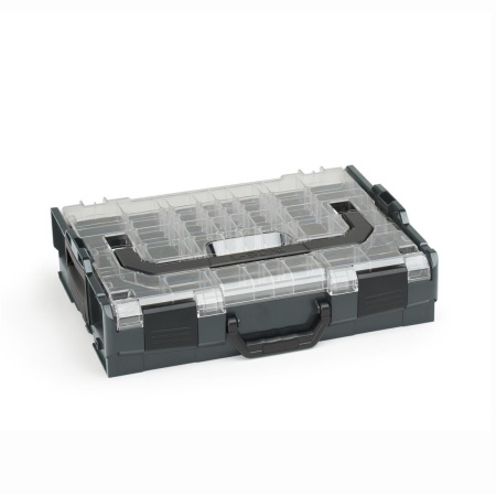 BOSCH SORTIMO Systembox L-BOXX 102 anthrazit Deckel transparent
