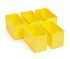 Einsatz-Kasten für Sortimentsboxen gelb 104*52*63mm 10er Pack
