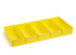 Einsatz-Kasten für Sortimentsboxen gelb 260*104*63mm 10er Pack