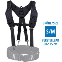 ProClick Tool Suspenders S/M - Hosenträger für Werkzeuggürtel