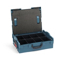 Bosch Sortimo Boxxen System L-Boxx 136 professional blau mit 8-Fach Mulden Einsatz