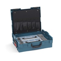 Bosch Sortimo Boxxen System L-Boxx 136 professional blau mit Werkzeugkarte und Einlage-Set Mini