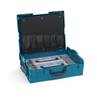 Bosch Sortimo Boxxen System L-Boxx 136 grün mit Werkzeugkarte und Einlage-Set Mini