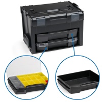 Bosch Sortimo LS-BOXX 306 schwarz mit LS-Schublade und...