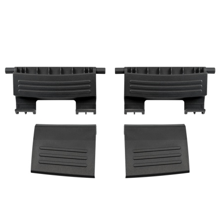 Ersatzteilpaket 2 für L-BOXX - 2 Koppelhebel, 2 Verschlusschnapper in RAL7016 anthra