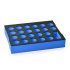 WFix Silikon-Kartuscheneinsatz Blau für L-BOXX 374 G – XPE-Schaum Einlage für 22 Kartuschen & Düsen | Made in Germany