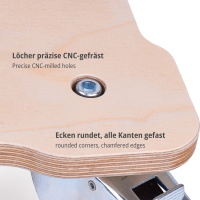 WFIX WORK SYSTEM BASE – Premium Rollbrett für L-BOXX Systeme - schwarz