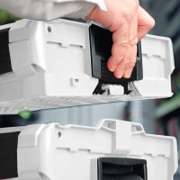 L-BOXX 136 grau Deckel blau industrial 3 Stück