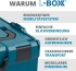 L-BOXX 136 grau Deckel blau industrial 3 Stück