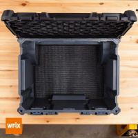 Wfix CRAFT Antirutschmatte für L-BOXX Contractor Large Rolling Tool Box 2 Stück